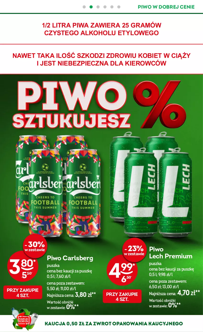 Gazetka promocyjna Żabka - gazetka-promocyjna-27-28-2026 - ważna 01.07 do 14.07.2026 - strona 53 - produkty: Carlsberg, Gra, Lech Premium, Piec, Piwa, Piwo