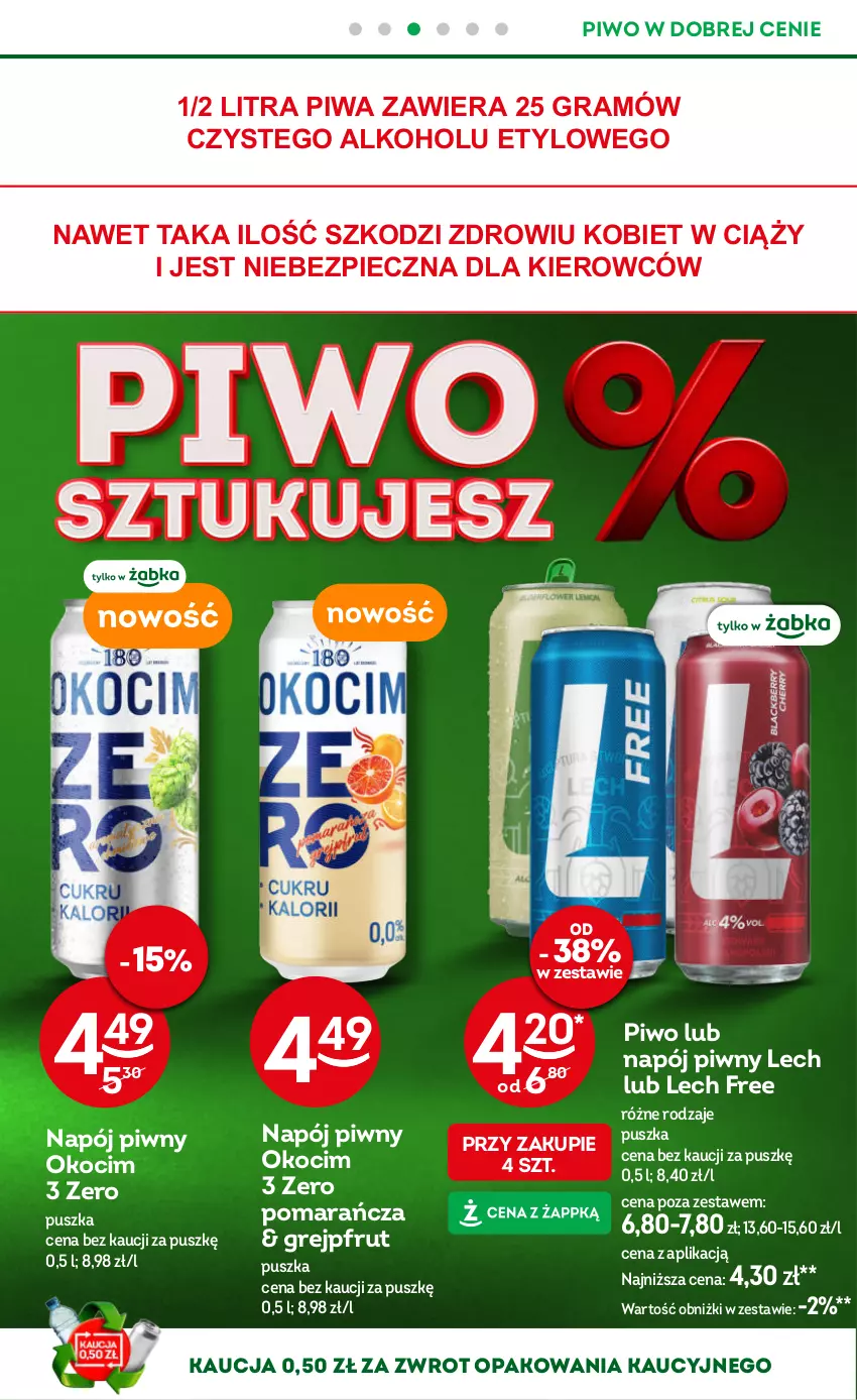 Gazetka promocyjna Żabka - gazetka-promocyjna-27-28-2026 - ważna 01.07 do 14.07.2026 - strona 54 - produkty: Gra, Grejpfrut, Koc, Napój, Okocim, Piec, Piwa, Piwo