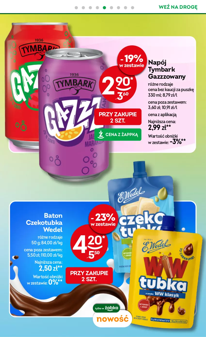Gazetka promocyjna Żabka - gazetka-promocyjna-27-28-2026 - ważna 01.07 do 14.07.2026 - strona 72 - produkty: Baton, Napój, Tymbark