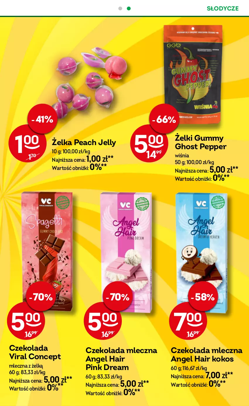 Gazetka promocyjna Żabka - gazetka-promocyjna-27-28-2026 - ważna 01.07 do 14.07.2026 - strona 79 - produkty: Czekolada, Czekolada mleczna, Kokos