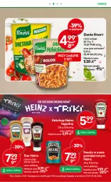 Gazetka promocyjna Żabka - gazetka-promocyjna-27-28-2026 - Gazetka - ważna od 14.07 do 14.07.2026 - strona 85 - produkty: Ketchup, Sos, Fasola, Heinz, Knorr, Fa