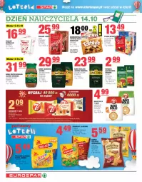Gazetka promocyjna Spar - EuroSpar - Gazetka - ważna od 11.10 do 11.10.2023 - strona 6 - produkty: Torebka, Bake Rolls, Kawa ziarnista, Róża, Praliny, Lindor, Czosnek, Kawa mielona, Kawa, Raffaello, 7 Days, Mleczko, Ptasie mleczko, Toffifee, Ferrero, Jacobs, Herbata, Lindt, Fa
