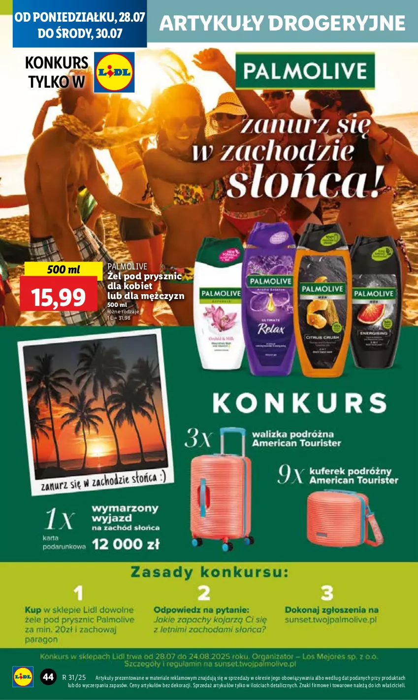 Gazetka promocyjna Lidl - GAZETKA - ważna 28.07 do 30.07.2025 - strona 52 - produkty: Palmolive