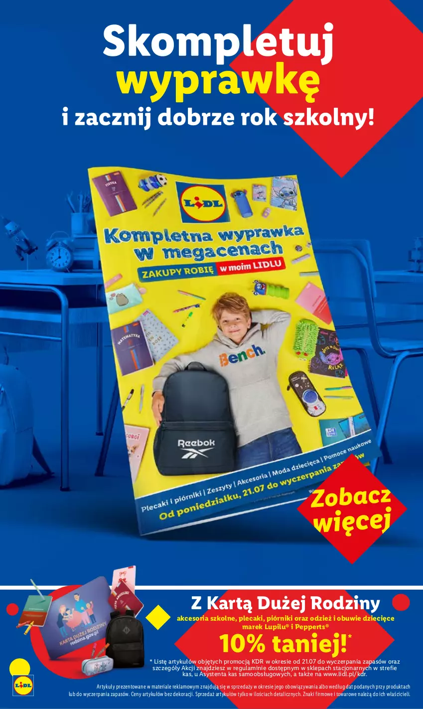 Gazetka promocyjna Lidl - GAZETKA - ważna 28.07 do 30.07.2025 - strona 57 - produkty: Dzieci, Obuwie, Piórnik, Plecak