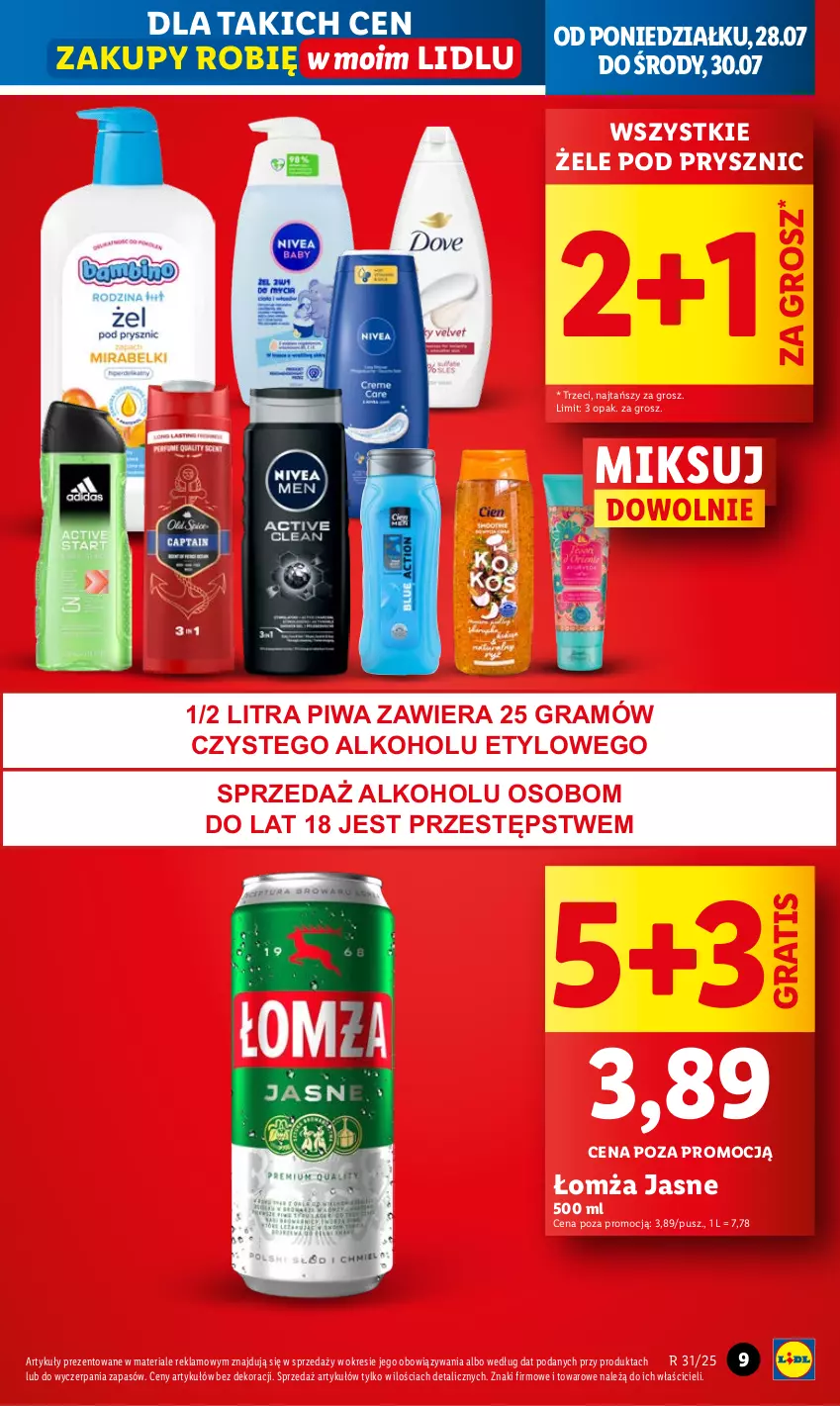 Gazetka promocyjna Lidl - GAZETKA - ważna 28.07 do 30.07.2025 - strona 9 - produkty: Gra, Piwa