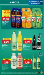 Gazetka promocyjna Lidl - GAZETKA - Gazetka - ważna od 30.07 do 30.07.2025 - strona 41 - produkty: 7up, Napój energetyczny, Lemoniada, Mirinda, Napoje, Lack, Pepsi, Pomelo, Napój gazowany, Mango, Napój, Mięta, Grejpfrut