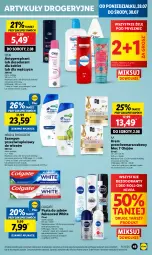 Gazetka promocyjna Lidl - GAZETKA - Gazetka - ważna od 30.07 do 30.07.2025 - strona 53 - produkty: Dezodorant, Pasta do zębów, Krem przeciwzmarszczkowy, Mars, Szampon, Colgate, Olej, Antyperspirant, Nivea, LG