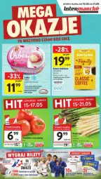 Gazetka promocyjna Intermarche - Gazetka - ważna od 21.05 do 21.05.2025 - strona 1 - produkty: Ser, Kawa mielona, Kawa, Kosz, Koszulka, Fa