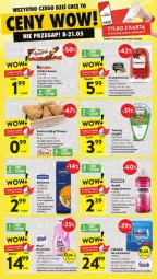 Gazetka promocyjna Intermarche - Gazetka - ważna od 21.05 do 21.05.2025 - strona 23 - produkty: Lubella, Makaron, Gra, Twaróg, Finish, Piątnica, Bell, Kinder Bueno, Tablet, Oshee, Frankfurterki, Bella, Zmywarki, Napój, Bułka, Tabletki do zmywarki, Kinder
