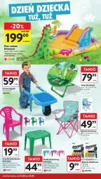 Gazetka promocyjna Intermarche - Gazetka - ważna od 21.05 do 21.05.2025 - strona 30 - produkty: Dinozaur, Stolik, Baterie alkaliczne, Dzieci, Krzesło, Fotel, Fa