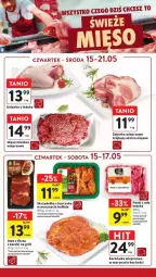 Gazetka promocyjna Intermarche - Gazetka - ważna od 21.05 do 21.05.2025 - strona 4 - produkty: Kurczak, Karkówka wieprzowa, Stek, Skrzydełka z kurczaka, Grill, Fa