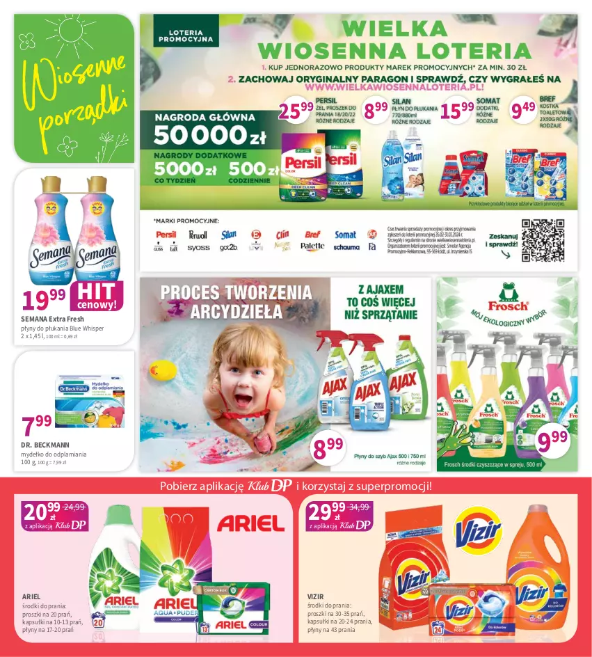 Gazetka promocyjna Drogerie Polskie - Gazetka - ważna 08.03 do 31.03.2024 - strona 8 - produkty: Ariel, Vizir