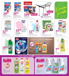 Gazetka promocyjna Drogerie Polskie - Gazetka - Gazetka - ważna od 31.03 do 31.03.2024 - strona 7 - produkty: Domestos, Odkamieniacz, Pur, Mop, Cif, Do mycia naczyń, Ajax, Clin, Vileda, Wkład do mopa, Chusteczki, Suszarka, Fairy, Zmywarki, Pronto, Suszarka na pranie, Fa