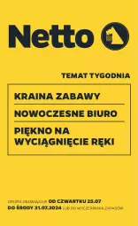 Gazetka promocyjna Netto - Od Czwartku Przemysłowa - Gazetka - ważna od 31.07 do 31.07.2024 - strona 1 - produkty: Biuro