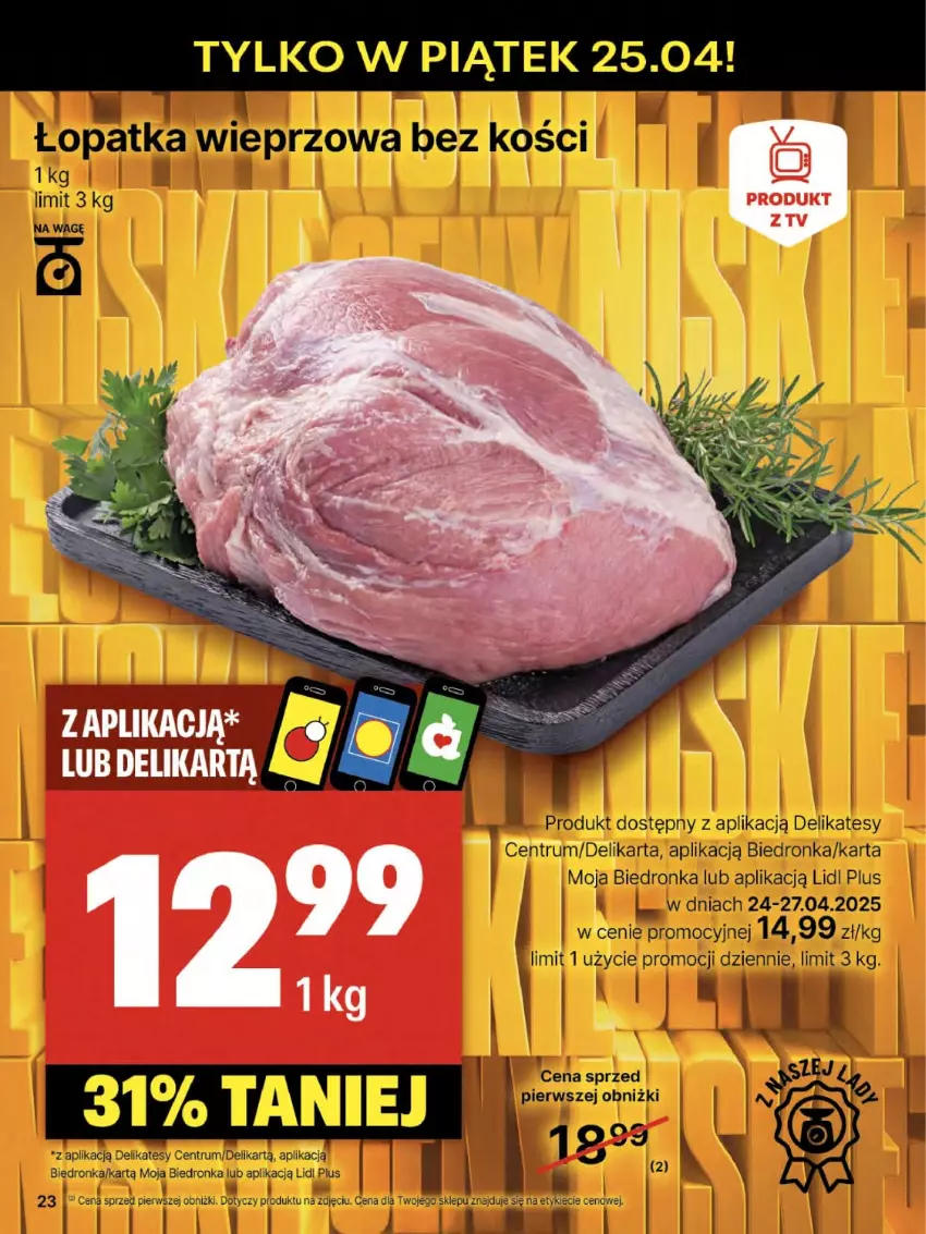 Gazetka promocyjna Delikatesy Centrum - Franczyza DC17 Czwartek - ważna 24.04 do 30.04.2025 - strona 23 - produkty: Rum