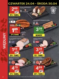 Gazetka promocyjna Delikatesy Centrum - Franczyza DC17 Czwartek - Gazetka - ważna od 30.04 do 30.04.2025 - strona 31 - produkty: Polędwica, Rum, Parówki, Pasek, Szynka, Boczek, Kiełbasa