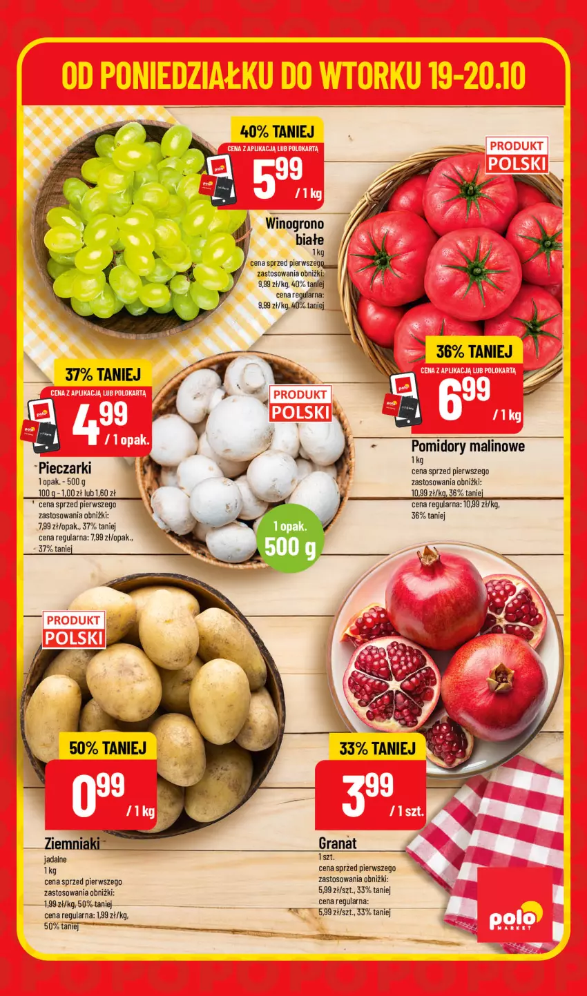Gazetka promocyjna PoloMarket - Katalog Superhity - ważna 19.10 do 20.10.2026 - strona 3 - produkty: Fa, Gra, Granat, Piec, Pomidory, Ziemniaki