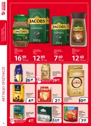 Gazetka promocyjna Selgros - Extra Oferta - Gazetka - ważna od 28.02 do 28.02.2021 - strona 16 - produkty: Earl Grey, Kawa rozpuszczalna, BIC, Inka, Kawa ziarnista, Saga, Kawa mielona, Kawa, Dilmah, Jacobs Krönung, Velvet, Artykuły spożywcze, Jacobs Velvet, Lavazza, Jacobs, Herbata, LG, Fa