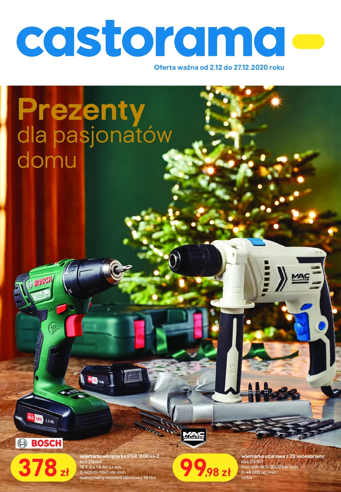 Gazetka promocyjna Castorama - Prezenty - ważna 02.12 do 27.12.2020 - strona 1