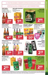 Gazetka promocyjna Stokrotka - Market - Gazetka - ważna od 01.10 do 01.10.2025 - strona 23 - produkty: Piwa, Piwo, Książęce, Warzywa, Lajkonik, Mus, Gra, Napój energetyczny, Ice tea, Coca-Cola, Chrupki, Warka, Lack, Perła, Lipton, Fanta, Owoce, Precelki, Sprite, Napój, Krakersy, Mięso, Hortex, Fa