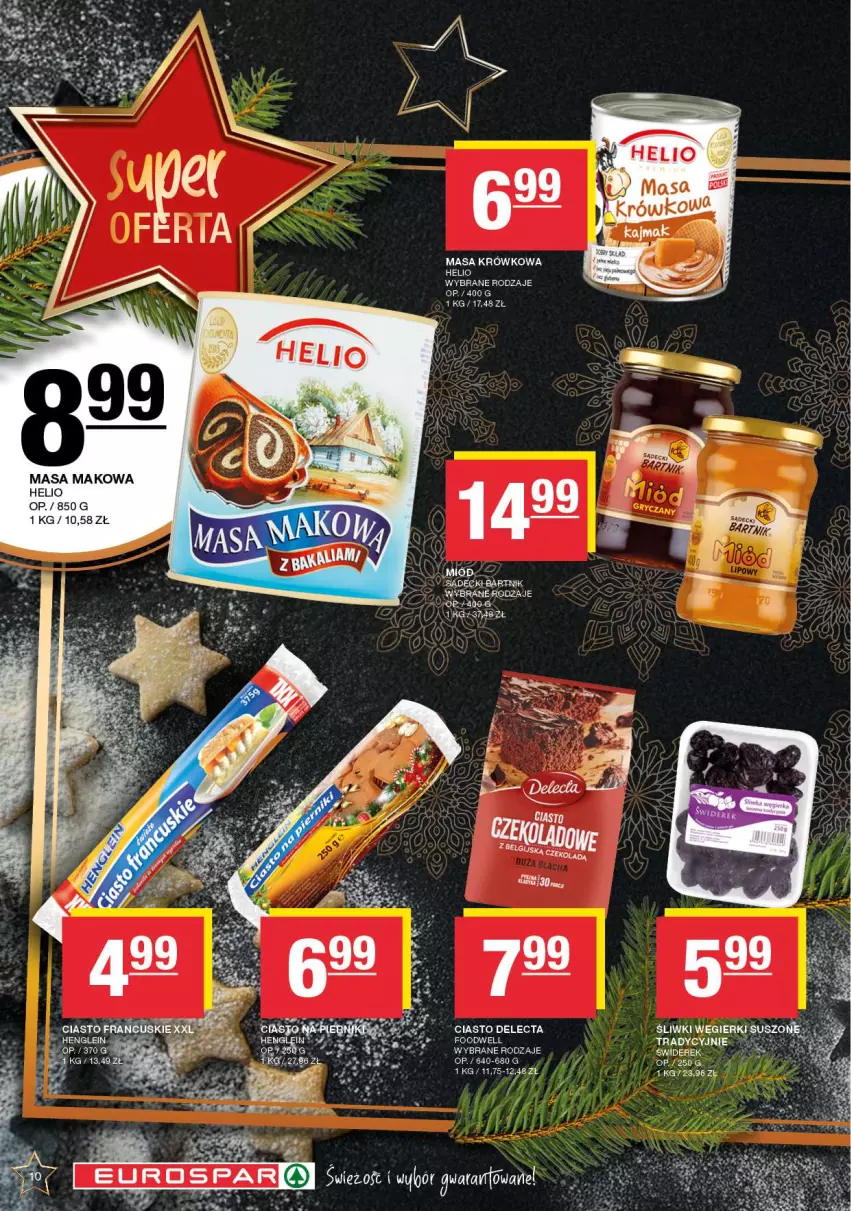 Gazetka promocyjna Spar - EuroSpar - ważna 09.12 do 19.12.2024 - strona 10 - produkty: Gres, Helio, Masa krówkowa