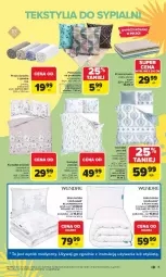 Gazetka promocyjna Carrefour - Gazetka Łap super okazje od poniedziałku! - Gazetka - ważna od 23.05 do 23.05.2026 - strona 15 - produkty: Por, Kołdra, Pościel, Poszewka, Prześcieradło, Komplet pościeli, Poduszka