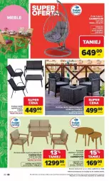 Gazetka promocyjna Carrefour - Gazetka Łap super okazje od poniedziałku! - Gazetka - ważna od 23.05 do 23.05.2026 - strona 22 - produkty: Halo, Stolik, Sofa, Fotel, Fa