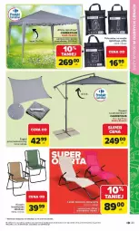 Gazetka promocyjna Carrefour - Gazetka Łap super okazje od poniedziałku! - Gazetka - ważna od 23.05 do 23.05.2026 - strona 23 - produkty: Gra, Parasol, Krzesło, Pokrowiec, Grill, Meble, Fa