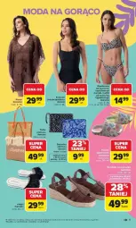 Gazetka promocyjna Carrefour - Gazetka Łap super okazje od poniedziałku! - Gazetka - ważna od 23.05 do 23.05.2026 - strona 5 - produkty: Klapki, Majtki, Biustonosz, Kostium, Torba, Moda