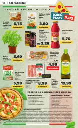 Gazetka promocyjna Netto - Gazetka spożywcza - Gazetka - ważna od 12.02 do 12.02.2022 - strona 10 - produkty: Piec, Drożdże, Sos, Sól, Sos do pizzy, Papier, Szynka wieprzowa, Cukier, Oliwki, Jaja, Prosciutto, Szynka, Babuni, Mąka, Galbani, Basia, Bazyl, Oliwa z oliwek, Monini, Bazylia