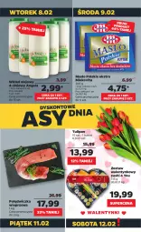 Gazetka promocyjna Netto - Gazetka spożywcza - Gazetka - ważna od 12.02 do 12.02.2022 - strona 3 - produkty: Polędwiczka wieprzowa, Tulipan, Mlekovita, Sushi, Bukiet, Masło, Olej, Wkład olejowy, Mleko