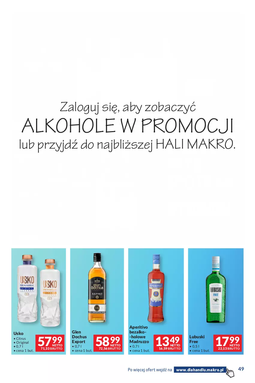 Gazetka promocyjna Makro - Dystrybucja do sklepów - ważna 07.07 do 03.08.2026 - strona 49 - produkty: Alkohole, Gin, JBL, Por, Whisky, Wódka, Wyborowa
