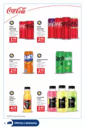 Gazetka promocyjna Makro - Dystrybucja do sklepów - Gazetka - ważna od 03.08 do 03.08.2026 - strona 36 - produkty: Gin, Lemoniada, Coca-Cola, Napój gazowany, Cappy, Fanta, Sprite, Napój, Nektar, Fa