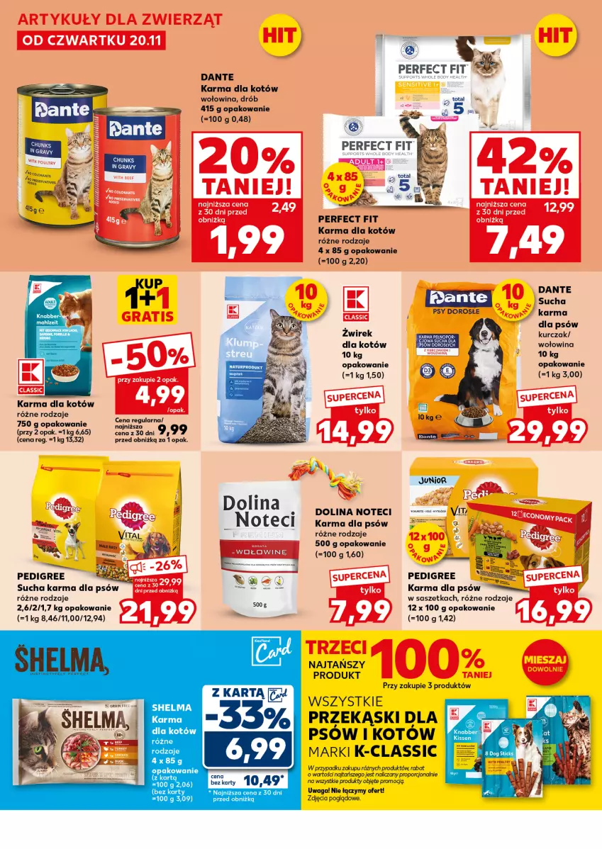 Gazetka promocyjna Kaufland - Mocny Start - ważna 24.11 do 26.11.2025 - strona 22 - produkty: Drób, Gra, Kurczak, NHL, Pedigree, Por, Sucha karma, Waga, Wołowina