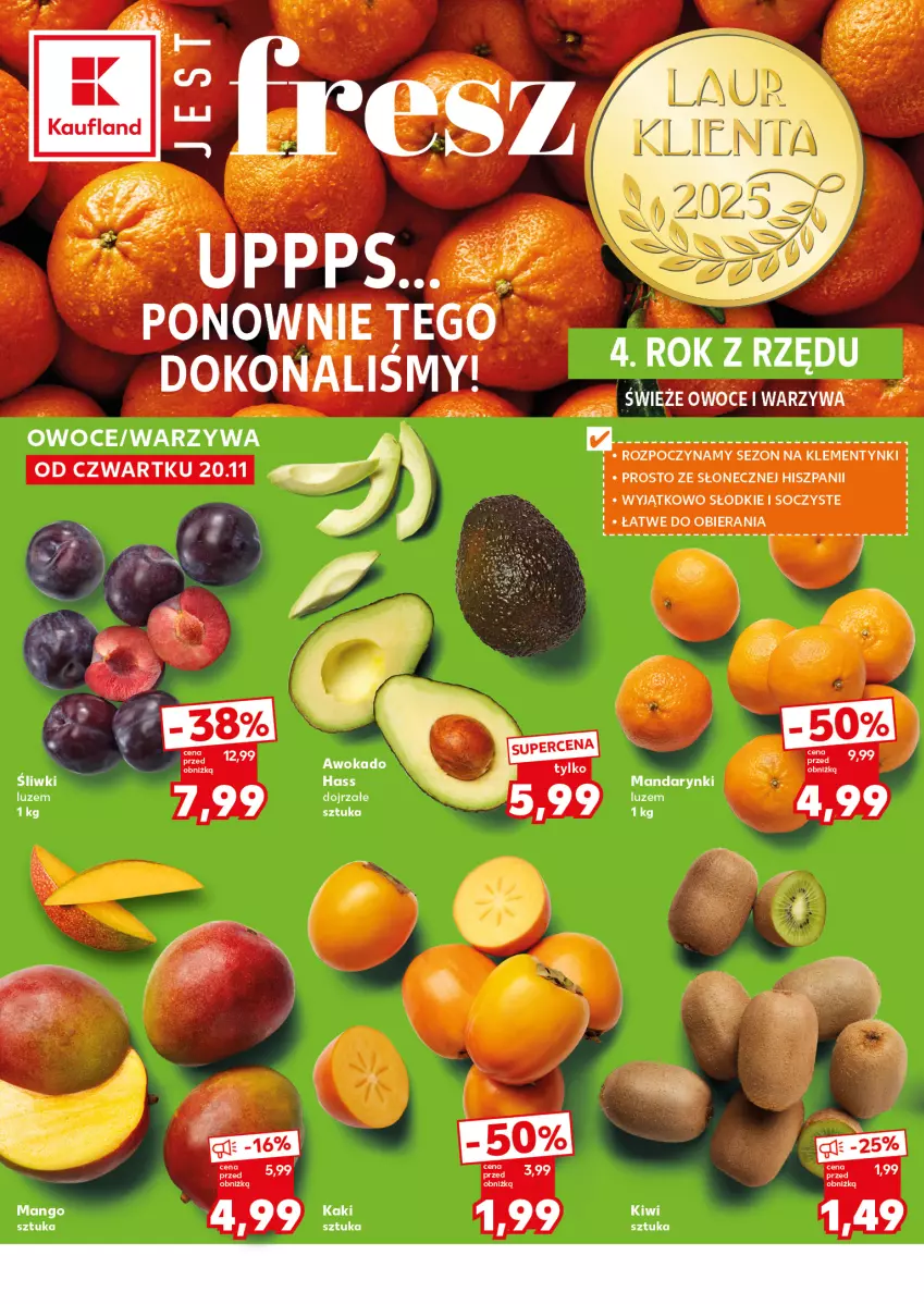 Gazetka promocyjna Kaufland - Mocny Start - ważna 24.11 do 26.11.2025 - strona 8 - produkty: K2, Saska