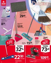 Gazetka promocyjna Selgros - Oferta przemysłowa - Gazetka - ważna od 27.10 do 27.10.2021 - strona 14 - produkty: Mop, Gra, Wycieraczka, Rama, Szczotka, Salsa, Wiadro, Szufelka