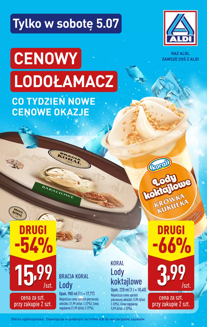 Gazetka promocyjna Aldi - Pełna oferta - ważna 30.06 do 05.07.2025 - strona 29 - produkty: Lody