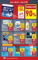 Gazetka promocyjna Aldi - Pełna oferta - Gazetka - ważna od 05.07 do 05.07.2025 - strona 18 - produkty: Piec, Pur, Gra, Papier, Rexona, Dezodorant, Tablet, Purina, Mlekovita, Ręcznik, Rolki, Chusteczki, Fairy, Zmywarki, Ręczniki papierowe, Papier do pieczenia, Kapsułki do prania, Masło, Tabletki do zmywarki, Mleko, Fa