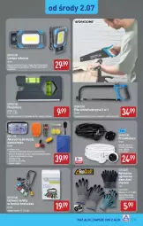 Gazetka promocyjna Aldi - Pełna oferta - Gazetka - ważna od 05.07 do 05.07.2025 - strona 23 - produkty: Top, Szczotka, Kabel USB, Wkręt, Rękawice, Poziomica, Lampa, Akumulator, LG