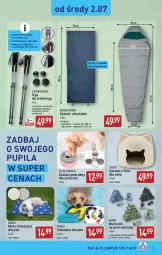 Gazetka promocyjna Aldi - Pełna oferta - Gazetka - ważna od 05.07 do 05.07.2025 - strona 25 - produkty: Mata chłodząca, Kołdra, Kije, Zabawka, Dozownik