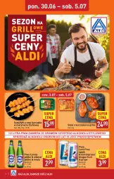 Gazetka promocyjna Aldi - Pełna oferta - Gazetka - ważna od 05.07 do 05.07.2025 - strona 8 - produkty: Piwa, Piwo, Kurczak, Gra, Stek, Grill, Mięta