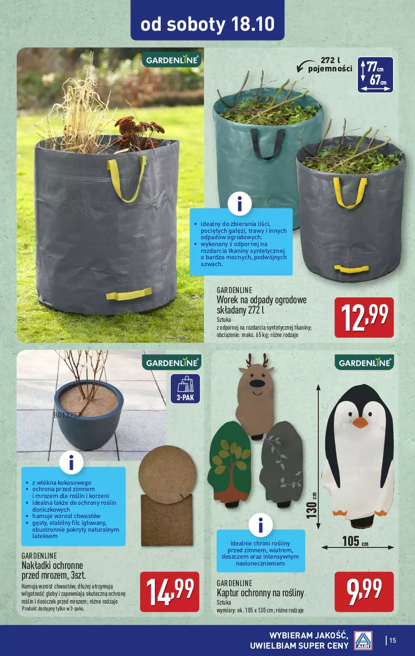 Gazetka promocyjna Aldi - Artykuły przemysłowe i tekstylia - ważna 13.10 do 18.10.2025 - strona 15 - produkty: Kokos, LG, Por