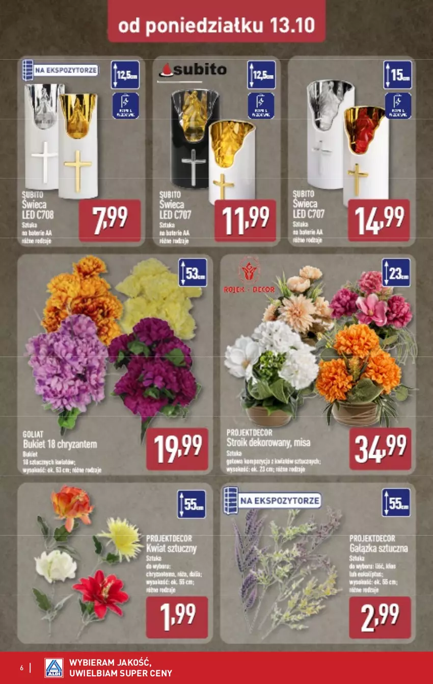 Gazetka promocyjna Aldi - Artykuły przemysłowe i tekstylia - ważna 13.10 do 18.10.2025 - strona 6
