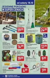 Gazetka promocyjna Aldi - Artykuły przemysłowe i tekstylia - Gazetka - ważna od 18.10 do 18.10.2025 - strona 16 - produkty: Teleskop, Top, Por, Gra, Inka, Taśma montażowa, Rękawice, Sznurek, Młot, Rękawice robocze, Miotła, Kokos, LG