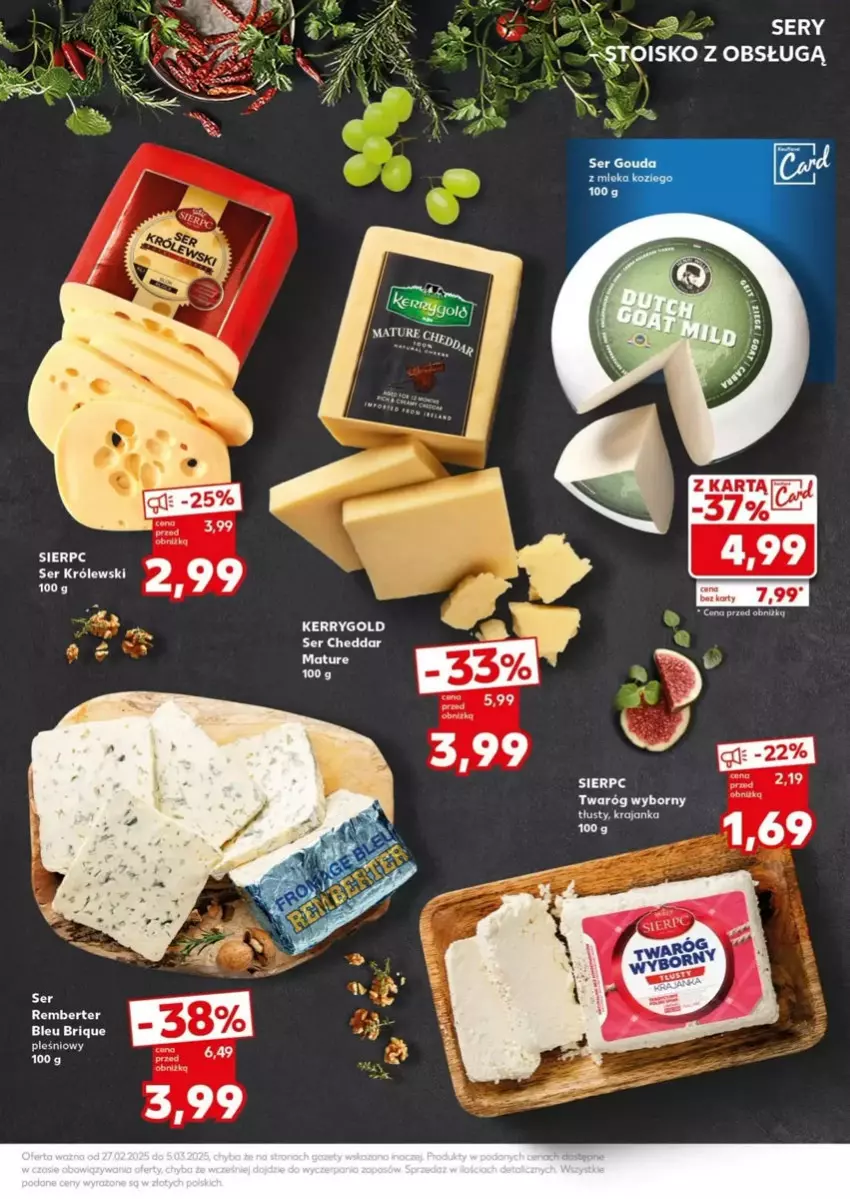 Gazetka promocyjna Kaufland - ważna 03.03 do 05.03.2025 - strona 16 - produkty: Cheddar, Ser