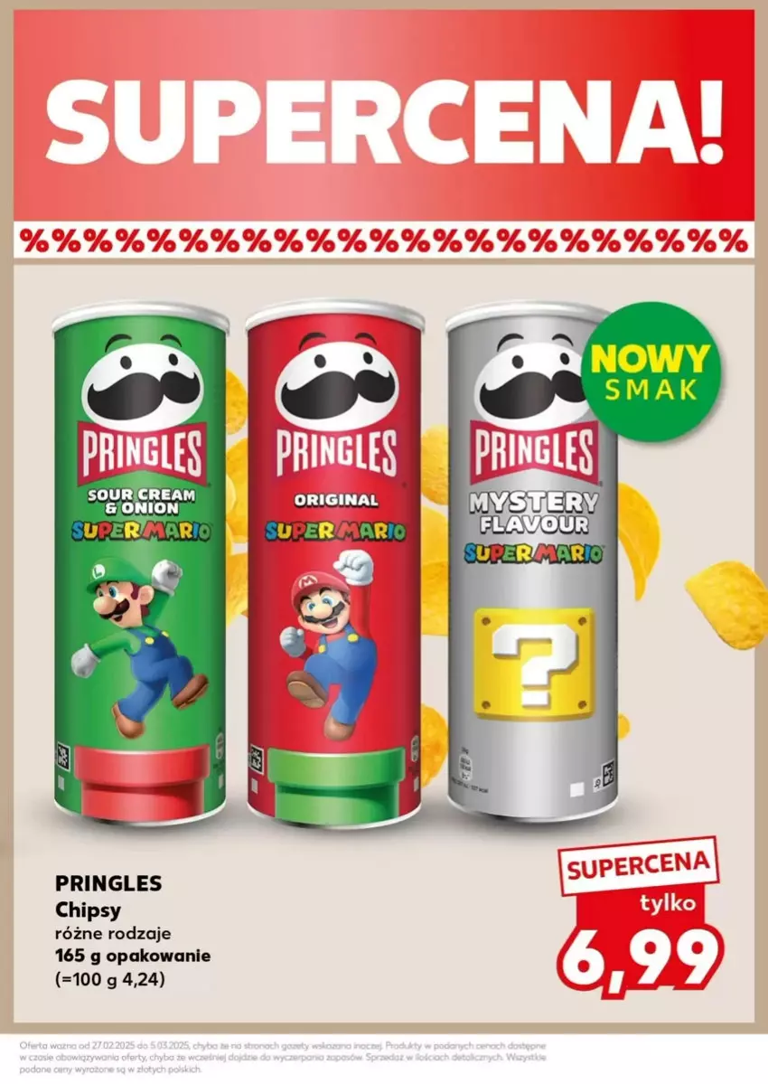 Gazetka promocyjna Kaufland - ważna 03.03 do 05.03.2025 - strona 20 - produkty: Chipsy, Pringles