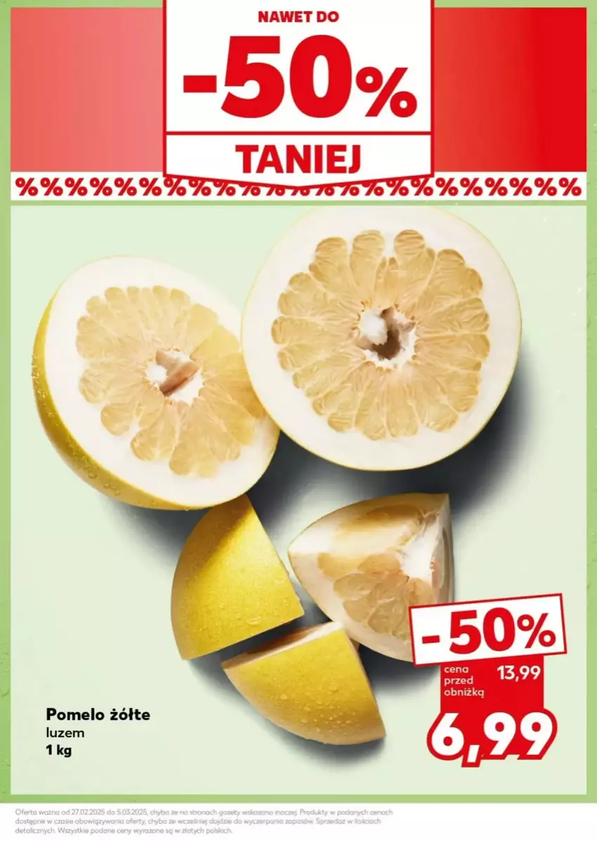 Gazetka promocyjna Kaufland - ważna 03.03 do 05.03.2025 - strona 3 - produkty: Pomelo