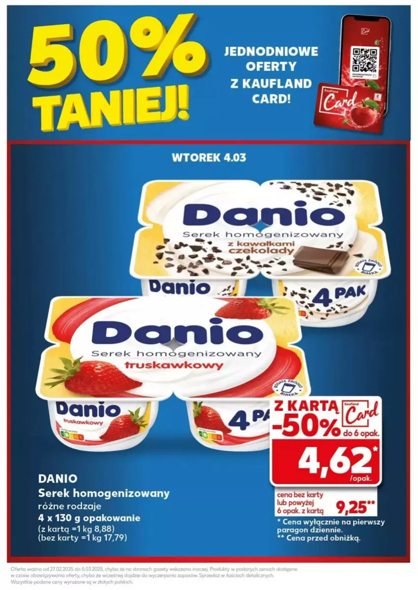 Gazetka promocyjna Kaufland - ważna 03.03 do 05.03.2025 - strona 30 - produkty: Ser, Serek, Serek homogenizowany