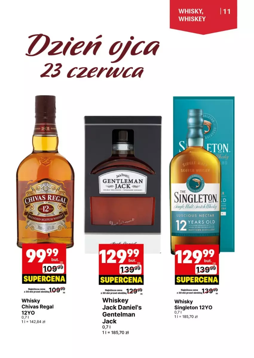 Gazetka promocyjna Delikatesy Centrum - DeliBarek DC25-DC26 - ważna 17.06 do 30.06.2024 - strona 11 - produkty: Jack Daniel's, Whiskey, Whisky