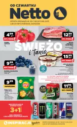 Gazetka promocyjna Netto - Od Czwartku - Gazetka - ważna od 09.08 do 09.08.2025 - strona 1 - produkty: Piwa, Piwo, Sos, Gra, Borówka, Borówka amerykańska, Papryka, Chipsy, Napoje, Tarta, Lody, Limonka, Boczek, Lay’s, Pomidor malinowy, Boczek wieprzowy